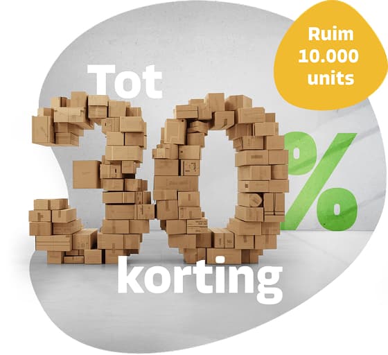 Jouw opslag naast de deur