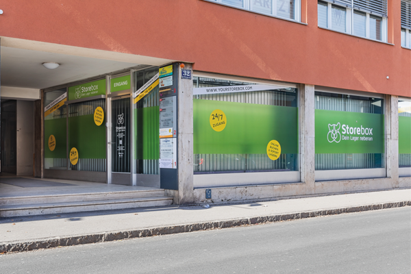 Lagerraum mieten in Graz - Zugang 24/7 - Storebox